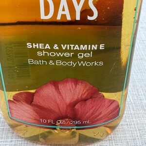 Bath‎ & Body Works Forever Beach Days Shower Gel Shea & Vitamin E 10 fl oz